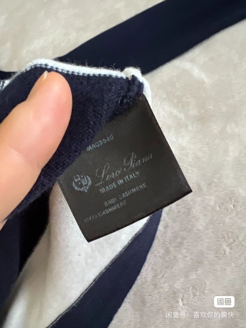 Loro Piana LORO PIANA Capsule series cashmere cap sweater Size S / US 4 / IT 40 - 5 Thumbnail