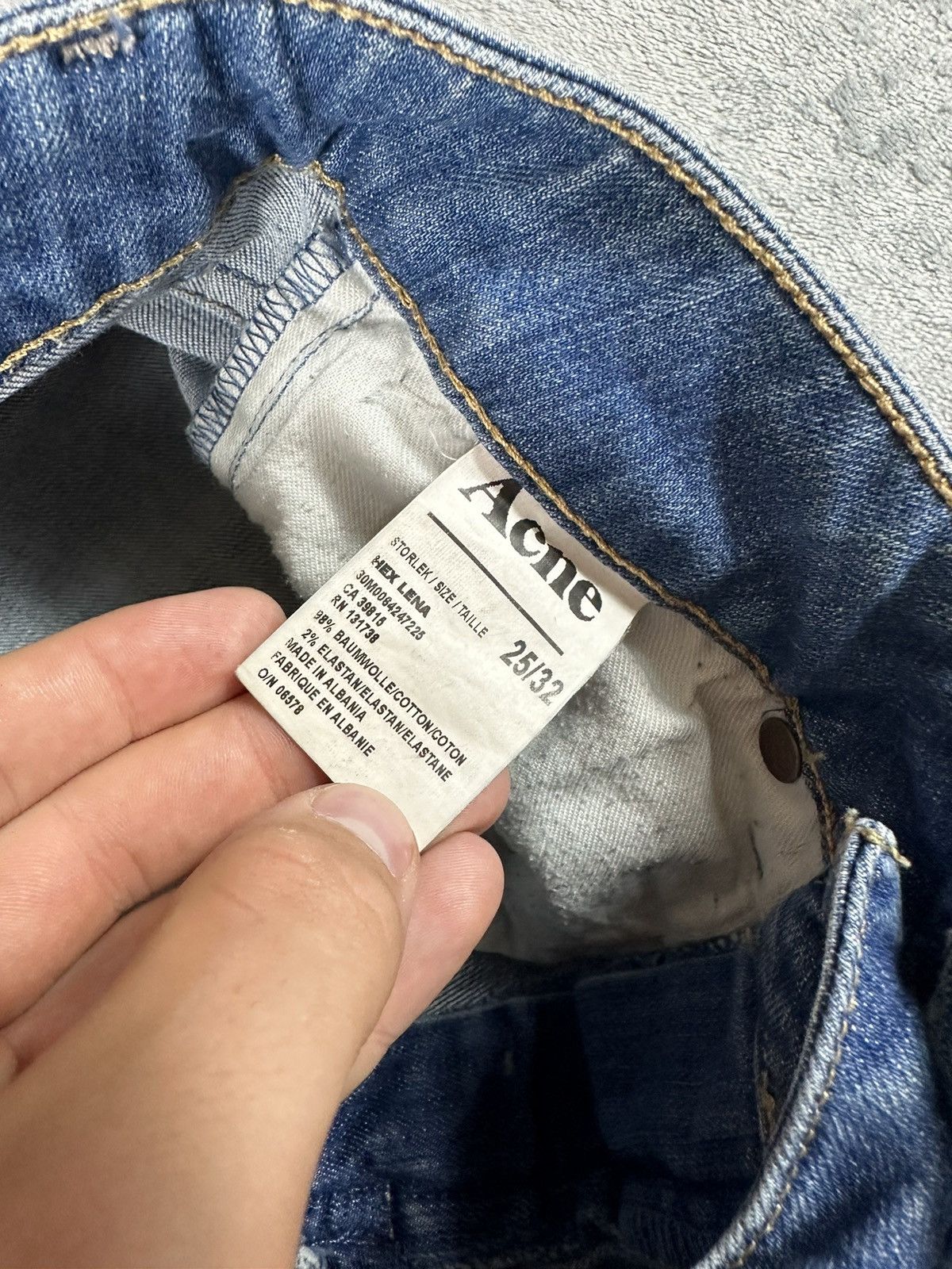 Acne Studios × Vintage Acne Studios jeans Size 24" / US 00 / IT 34 - 3 Thumbnail