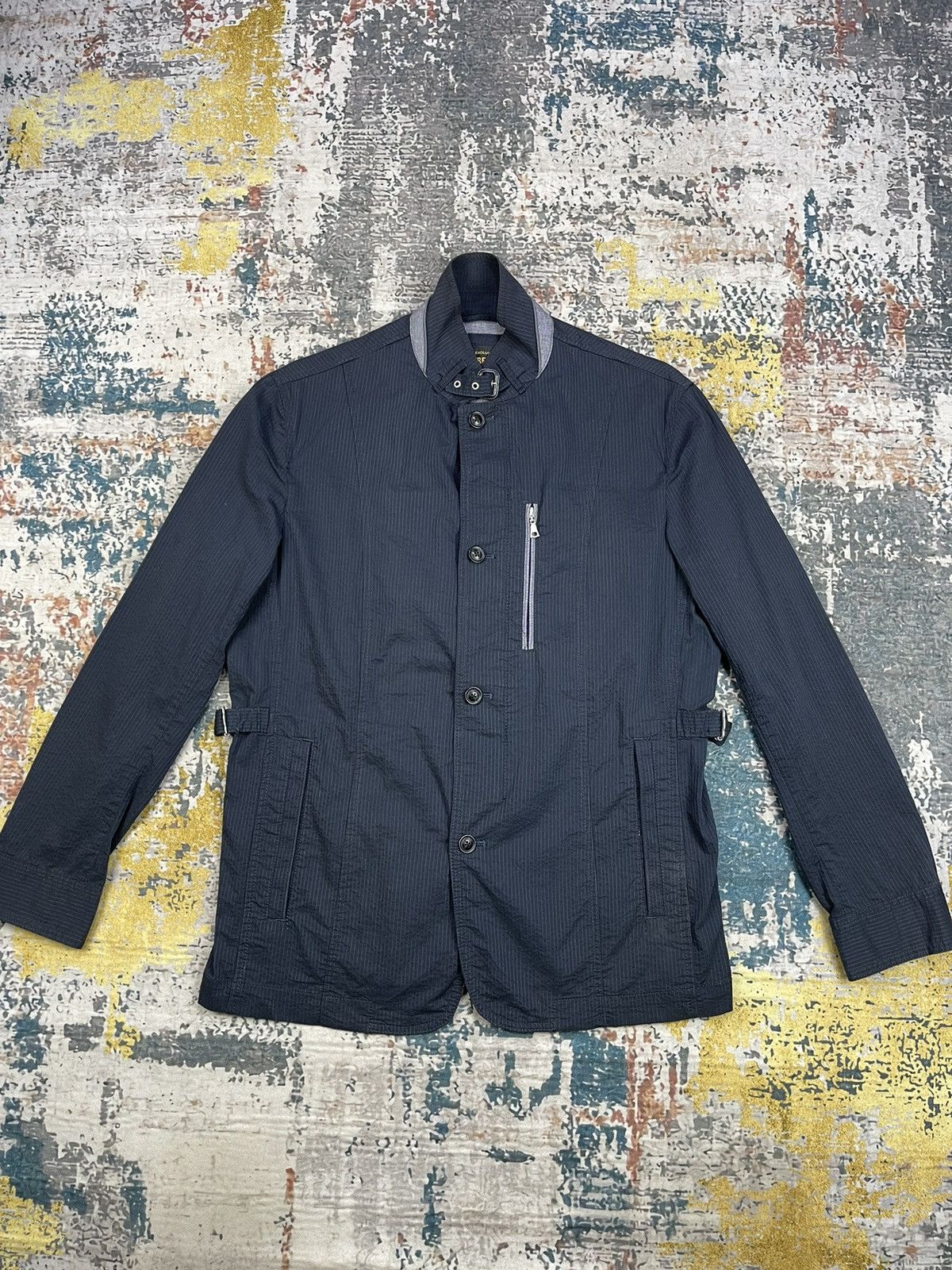 McGregor Striped Half Belted Sport Jackets