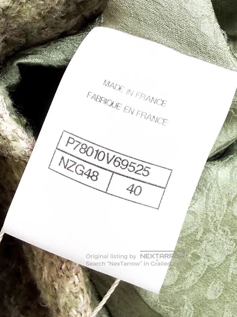 Chanel Chanel Three-dimensional soft fog circle Mahai fur tweed f Size S / US 4 / IT 40 - 6 Thumbnail