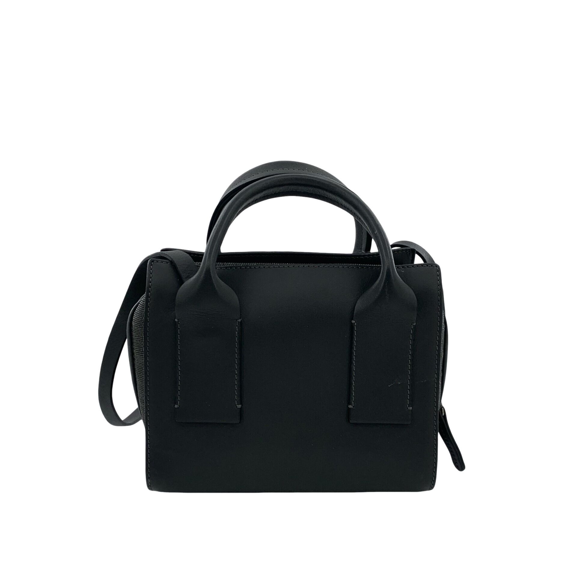 Brunello Cucinelli Brunello Cucinelli Monili Bead Handle Bag ONE SIZE Size ONE SIZE - 1 Thumbnail