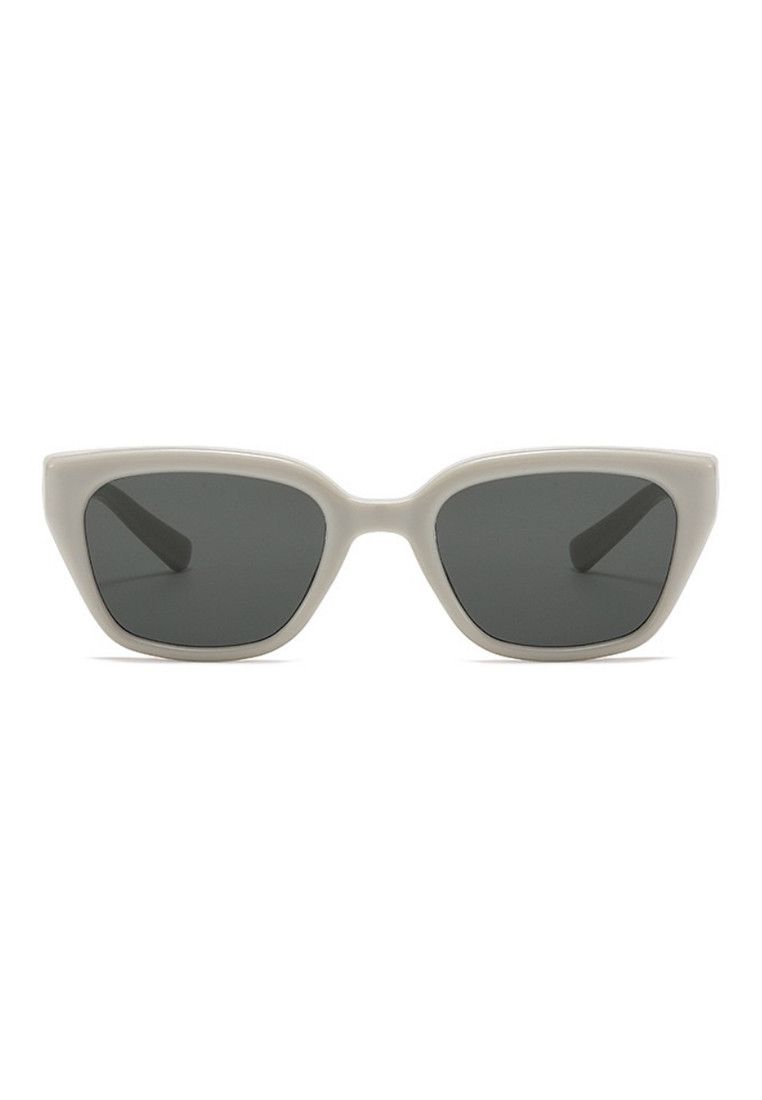 Other Beige Round Frame Grey Lens Polarized Sunglasses Size ONE SIZE - 2 Thumbnail