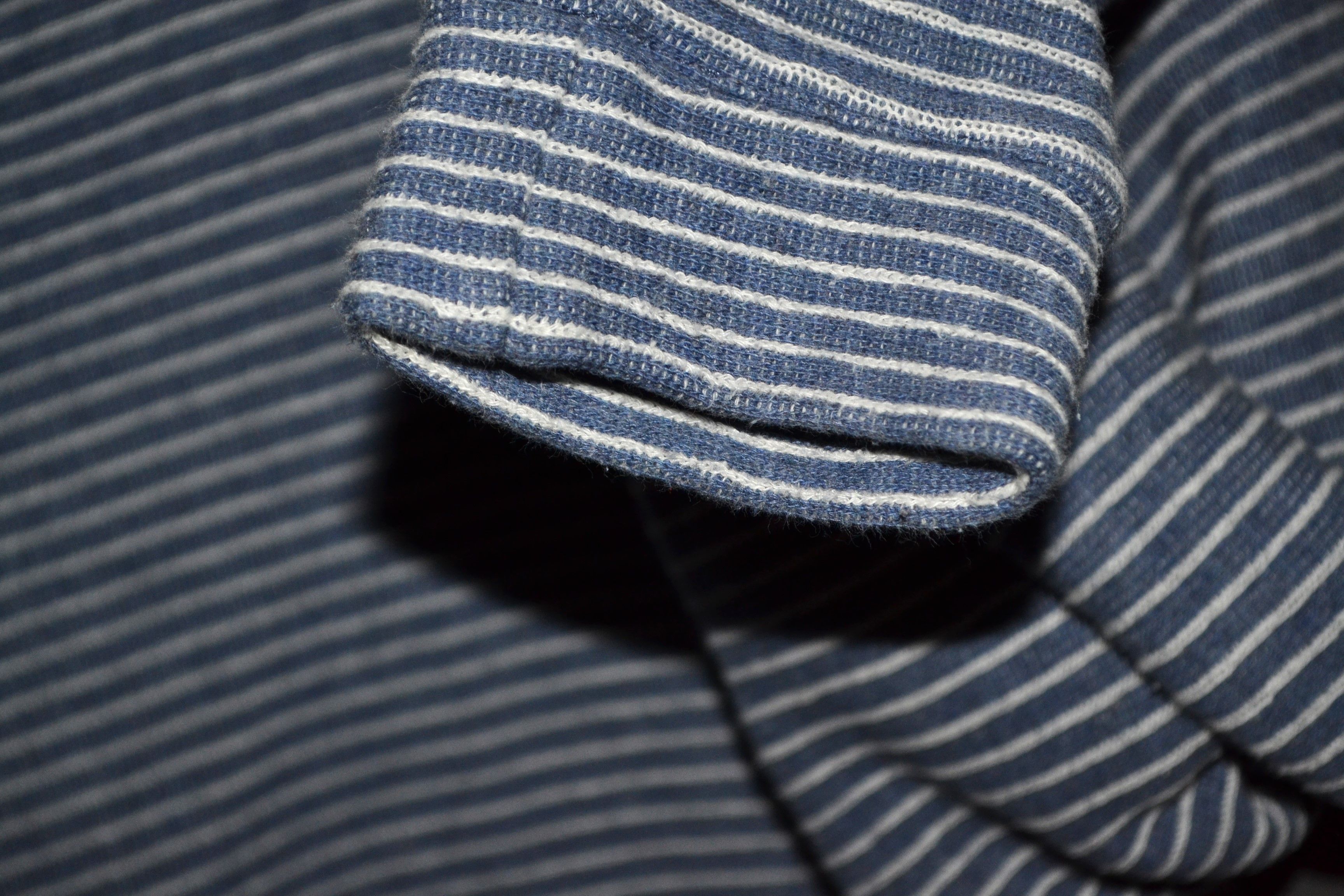Oliver Spencer Oliver Spencer Striped Cotton Jersey Sweater Blue Size L Size US L / EU 52-54 / 3 - 9 Thumbnail