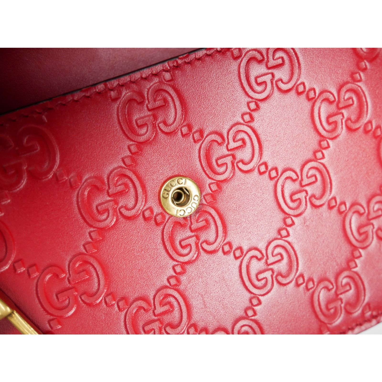 Gucci Gucci Red Supreme Mini Crystal Cherry Bag Size ONE SIZE - 6 Thumbnail