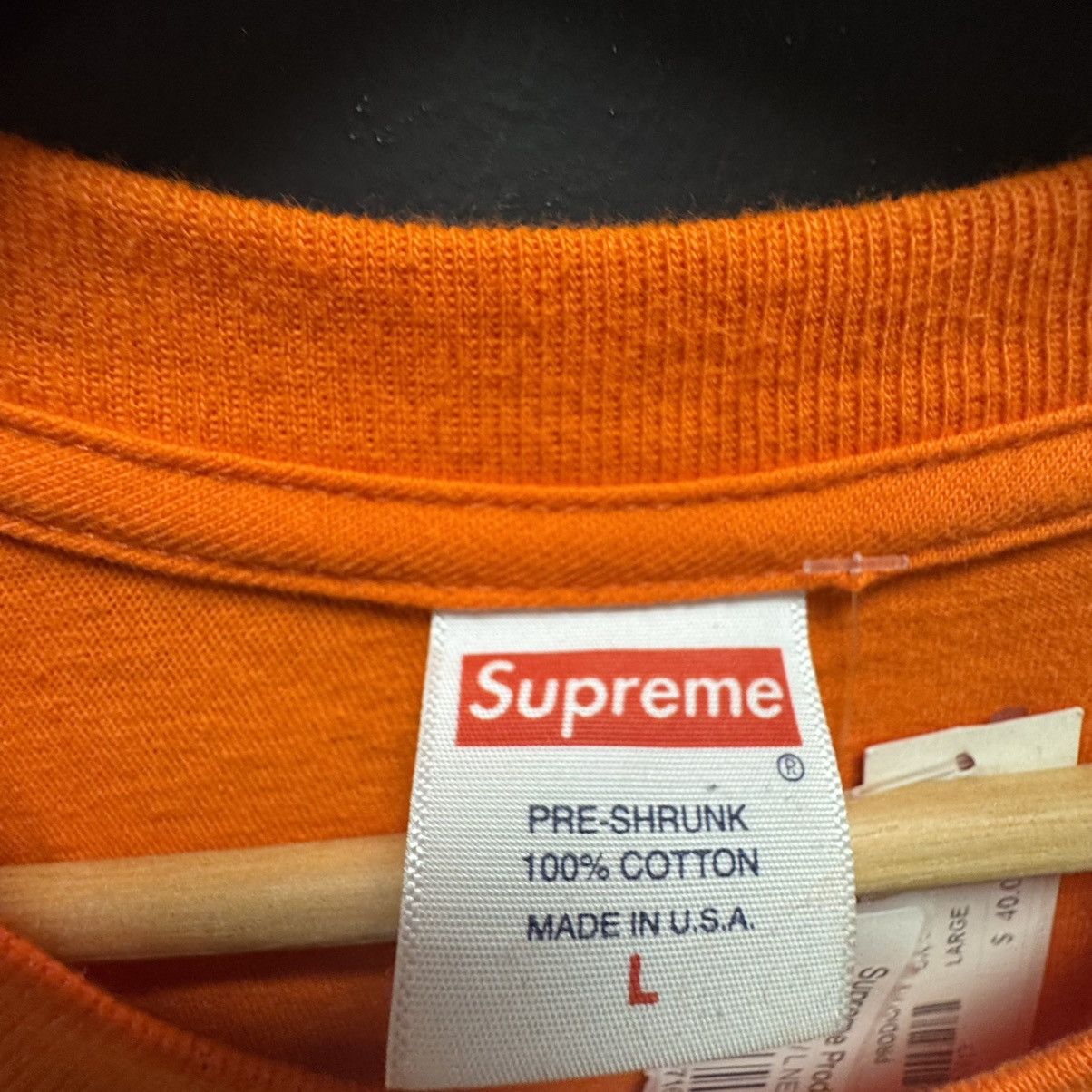 Supreme Supreme Prodigy Tee Orange Size US L / EU 52-54 / 3 - 3 Thumbnail