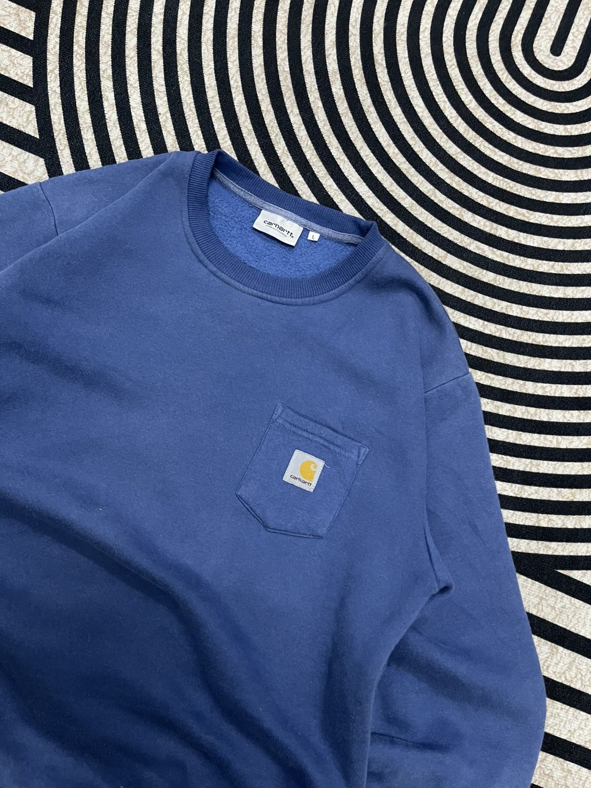 Carhartt Wip 2000s CARHARTT WIP SINGLE POCKET CREWNECK Size US M / EU 48-50 / 2 - 5 Thumbnail