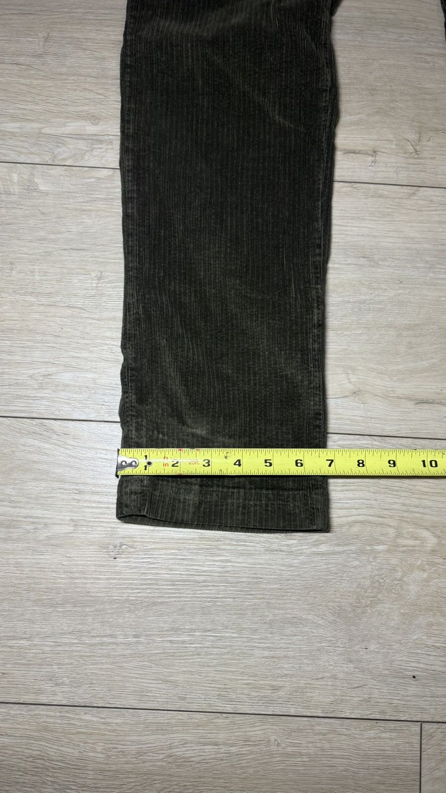Other Y2K 2000s Hunter Green Corduroy 34 x 30 Slim Straight Pants Size US 34 / EU 50 - 6 Thumbnail