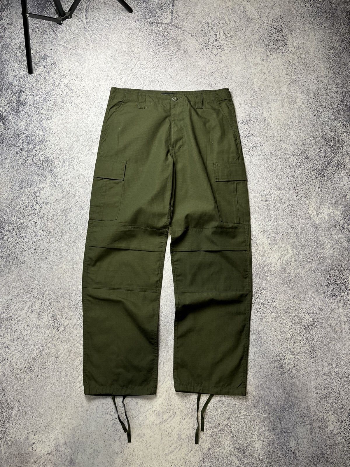 Japanese Brand RARE VINTAGE FADED STREETWEAR CAMO CARGO PANTS Y2K Size US 36 / EU 52 - 1 Thumbnail