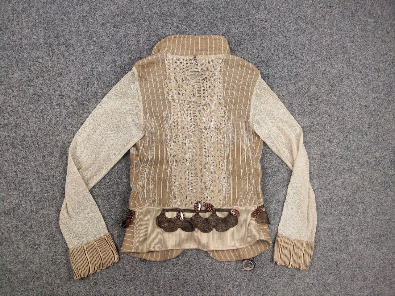 Other Save the Queen Vintage Design Combined fabric Blazer jacket Size L / US 10 / IT 46 - 10 Thumbnail