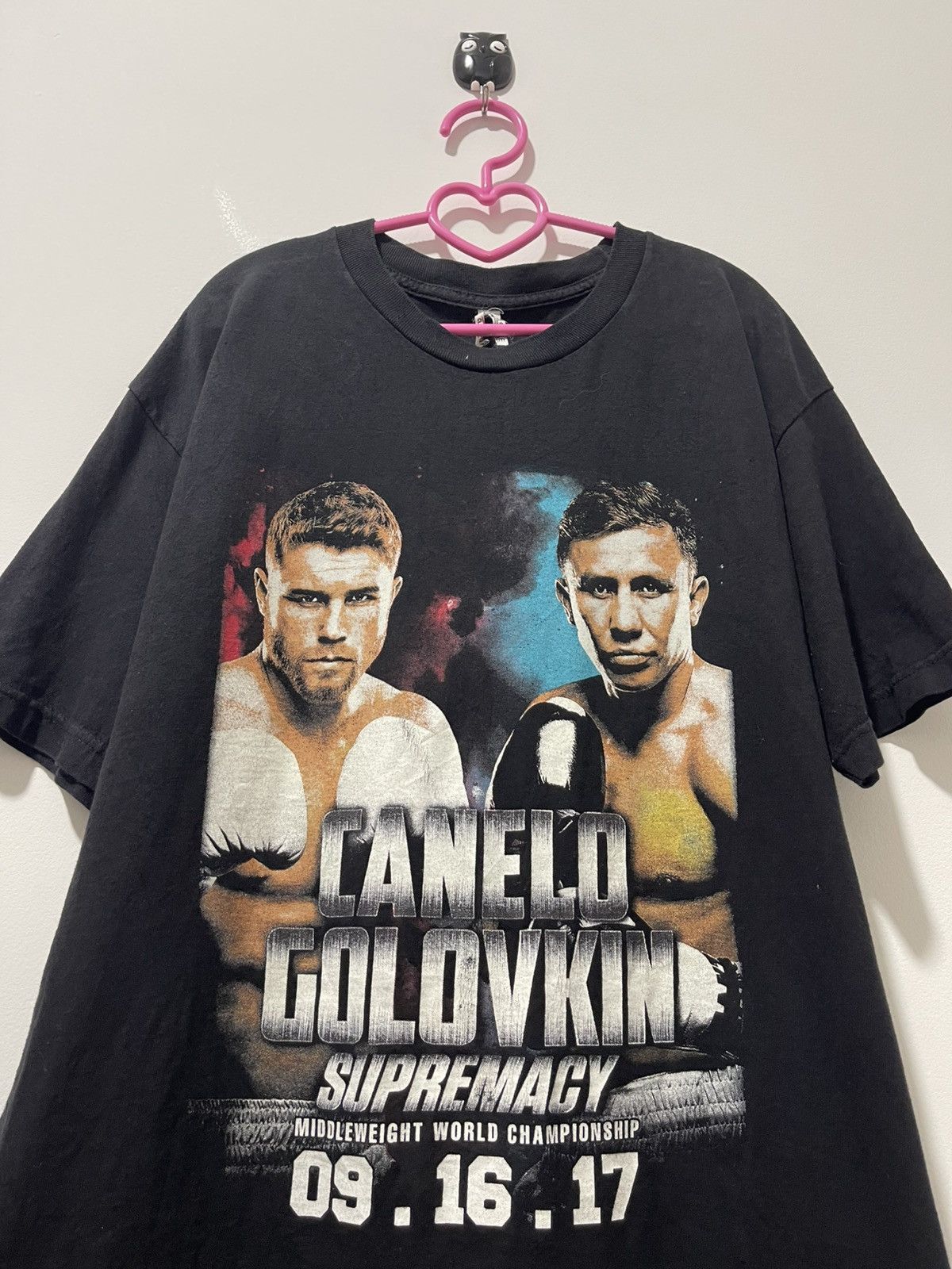 Sports Specialties Rare CANELO GOLOVKIN Supremacy WBC World Champion Size US L / EU 52-54 / 3 - 2 Thumbnail