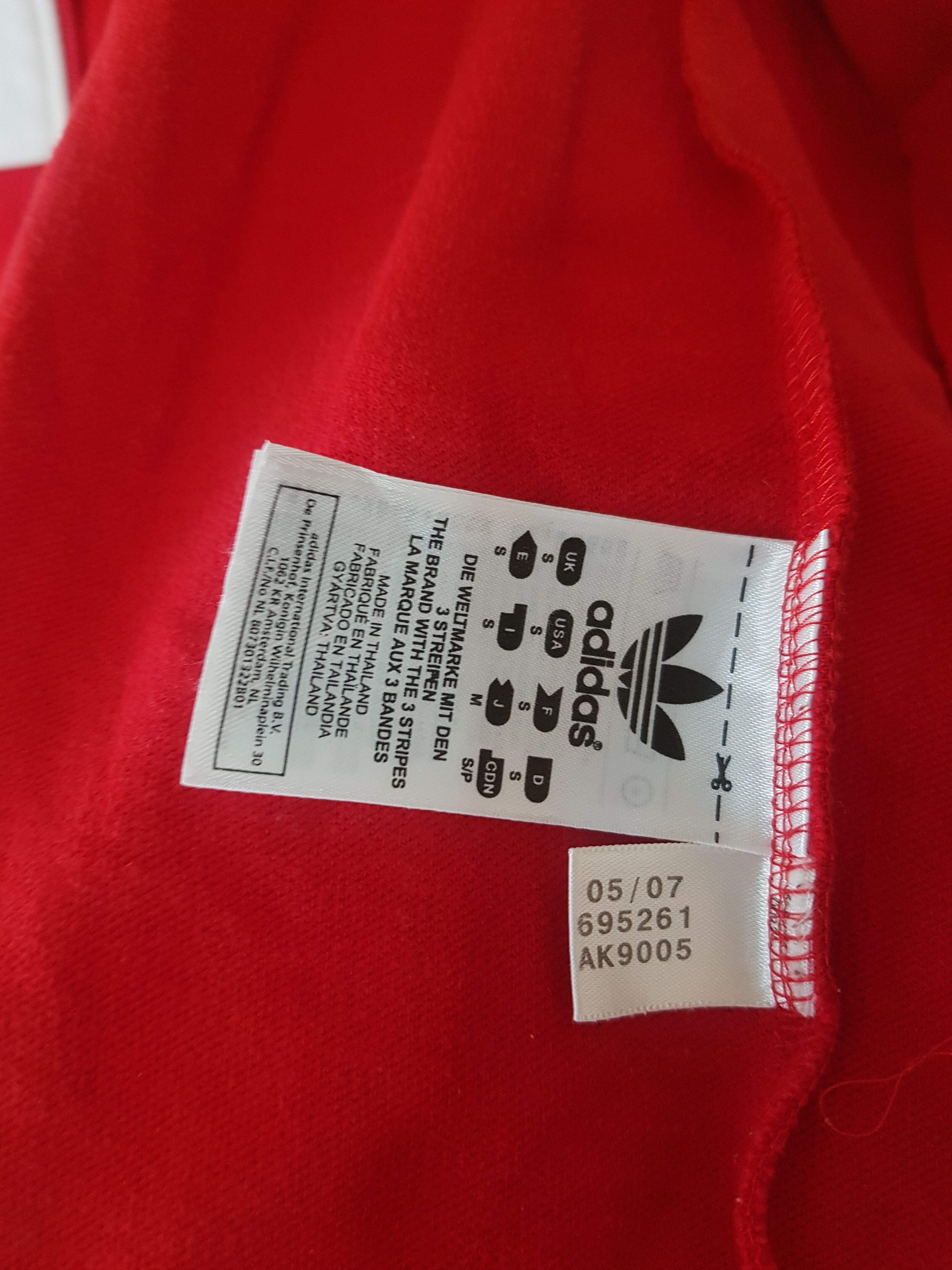 Adidas I Trefoil Love Liverpool Track Top Jacket Size US S / EU 44-46 / 1 - 7 Thumbnail