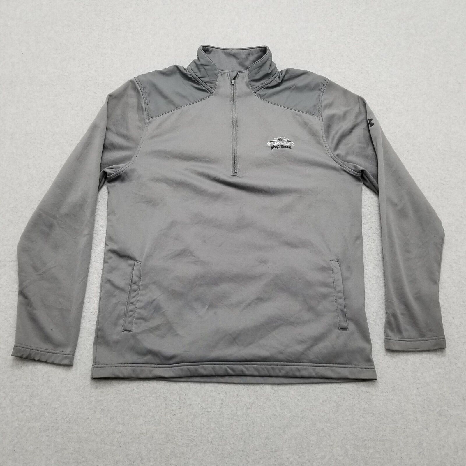 Under Armour Under Armour Track Jacket Mens Medium Zip Pockets Golf Size US M / EU 48-50 / 2 - 1 Thumbnail