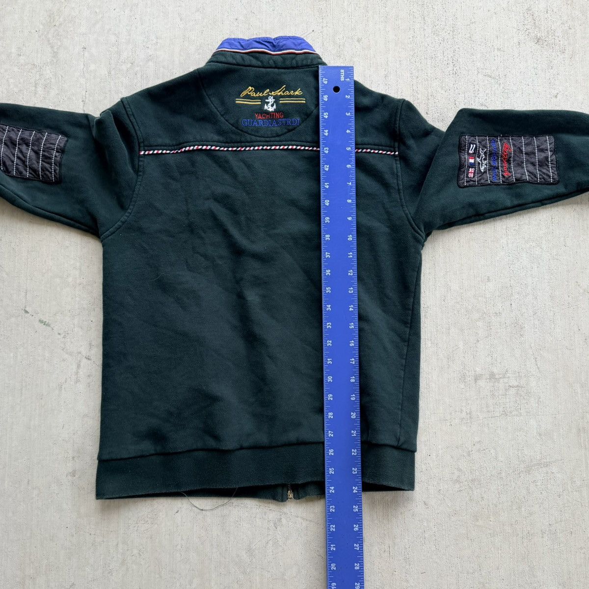 Paul & Shark Paul And Shark Sweatshirt Zip Royal Yachting Club Green XS Size US XS / EU 42 / 0 - 10 Thumbnail
