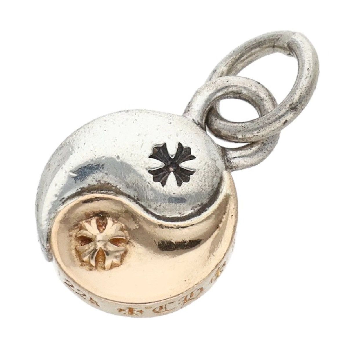 Chrome Hearts Chrome Hearts YIN YANG Silver Gold Charm Necklace Size ONE SIZE - 2 Thumbnail