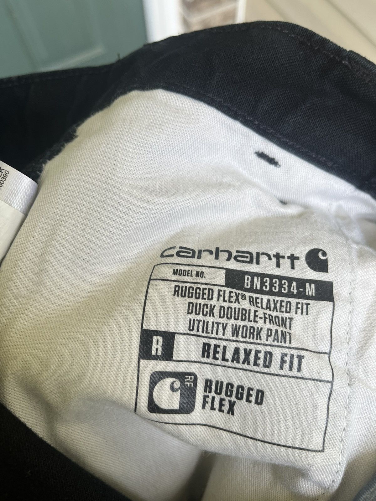 Carhartt Doubleknee carpenter jeans black Size US 38 / EU 54 - 5 Thumbnail
