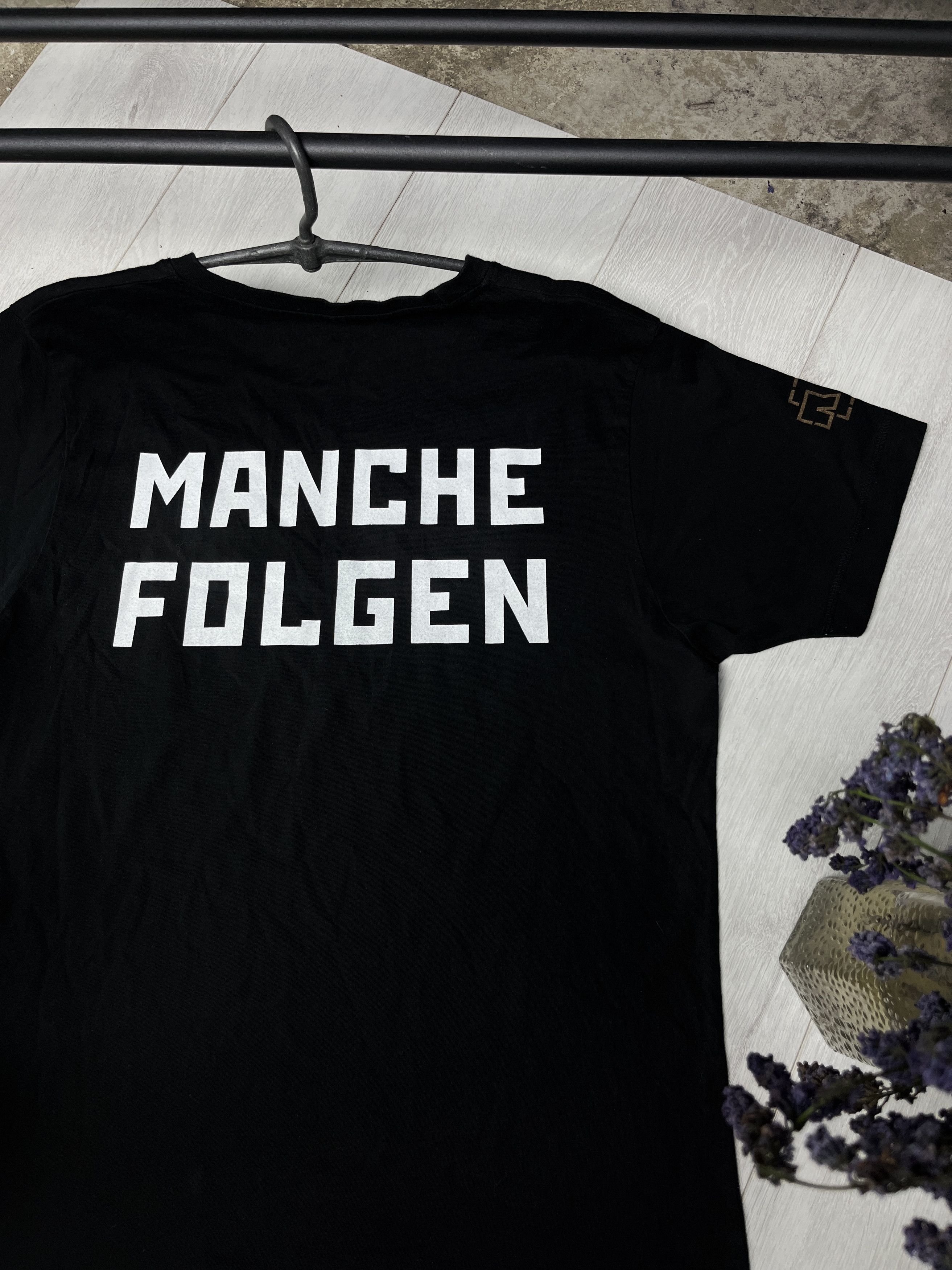 Vintage 2000s RAMMSTEIN "MANCHE FÜHREN" "MANCHE FOLGEN" TEE - № 877 Size US L / EU 52-54 / 3 - 3 Thumbnail