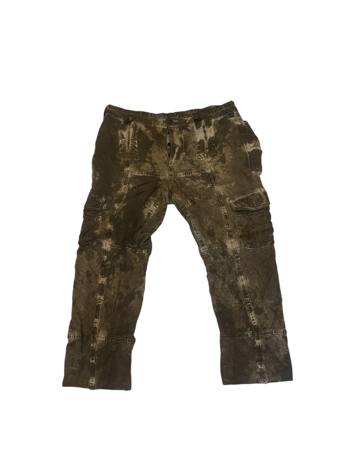 Dolce & Gabbana Cargo acid wash pant by dolce & gabbana Size US 34 / EU 50 - 1 Thumbnail