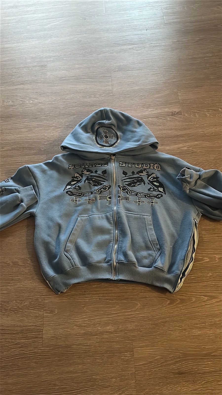 Other Scares Studio Rhinestone Hoodie Size US M / EU 48-50 / 2 - 1 Thumbnail