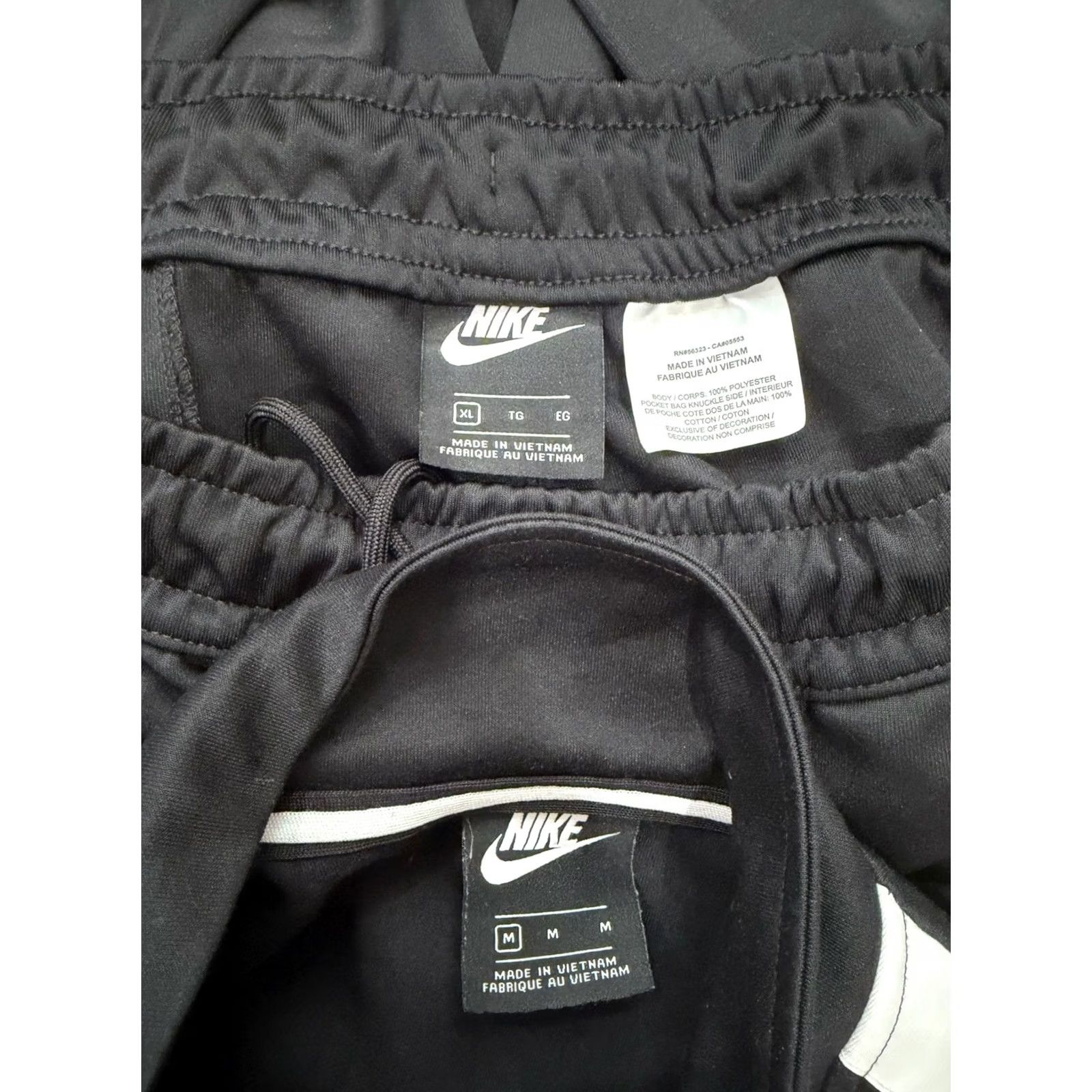Nike VINTAGE Nike Sportswear Club Poly-Knit Tracksuit Men’s Size Medium/XL Jacket Pants Set Size 40R - 3 Thumbnail