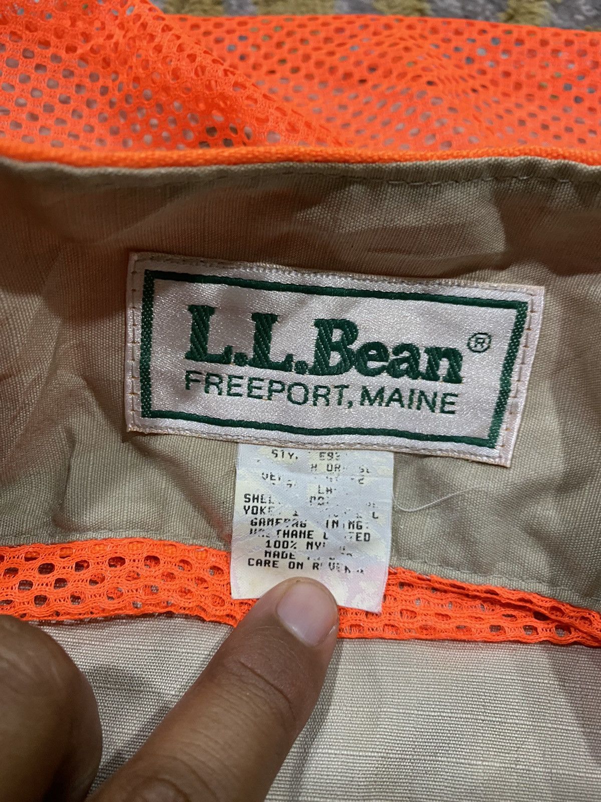 L.L. Bean × Vintage RARE VINTAGE LL BEAN FREEPORT MAINE FISHING POCKET VEST Size US L / EU 52-54 / 3 - 5 Thumbnail