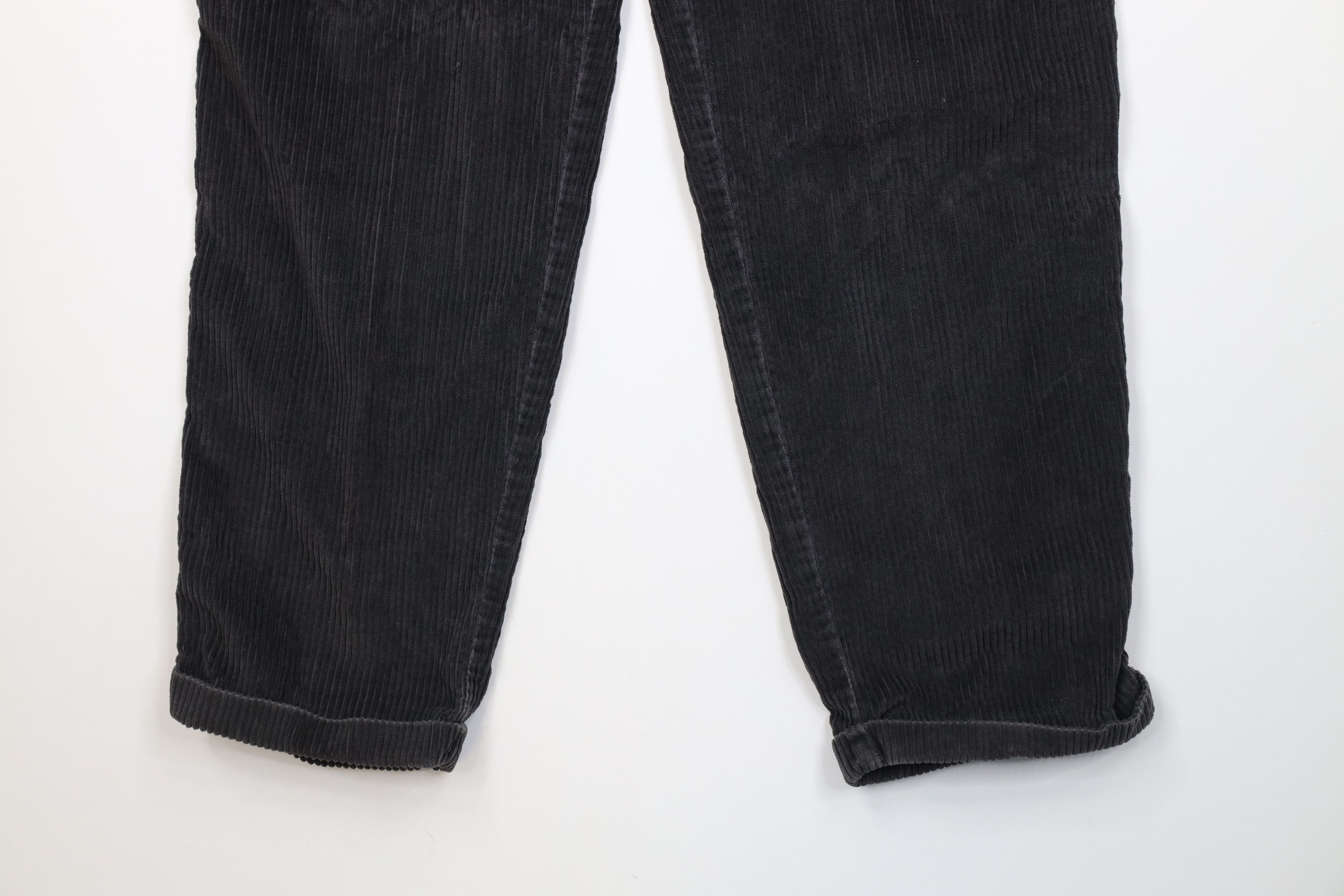 Vintage Vintage 90s Streetwear Cuffed Straight Leg Corduroy Pants Size US 36 / EU 52 - 4 Thumbnail