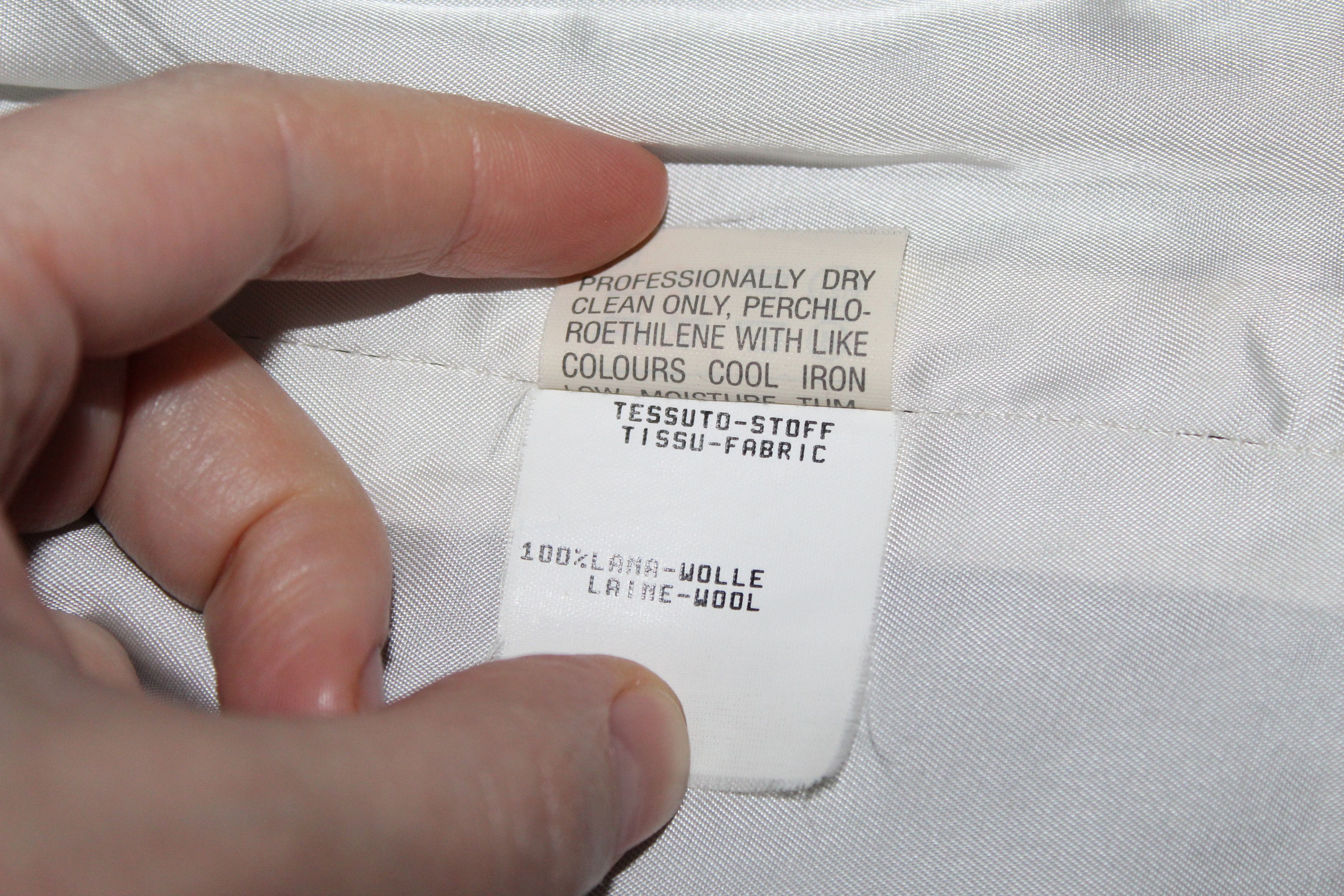 Moschino Vtg Rare 90's Moschino Wool Friendly Lined Italian Skirt Size L / US 10 / IT 46 - 11 Thumbnail