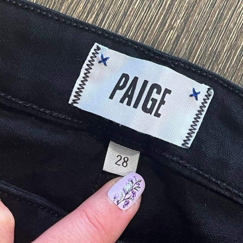 Paige Paige Verdugo Ultra Skinny Jeans Mid-Rise Black Size 28 Size 28" / US 6 / IT 42 - 8 Thumbnail