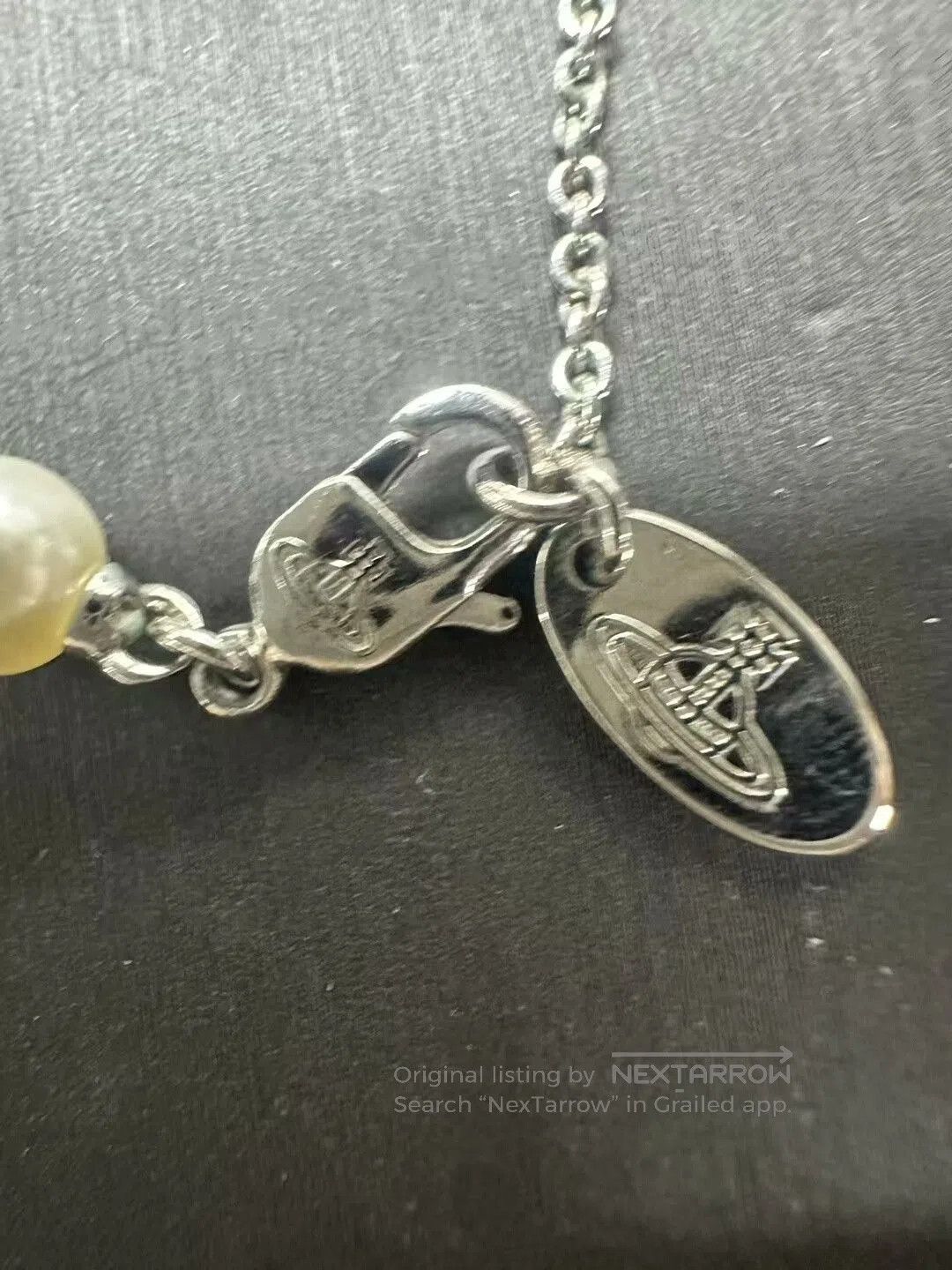 Vivienne Westwood Vivienne Westwood Pearl Brooch Necklace. Size ONE SIZE - 5 Thumbnail