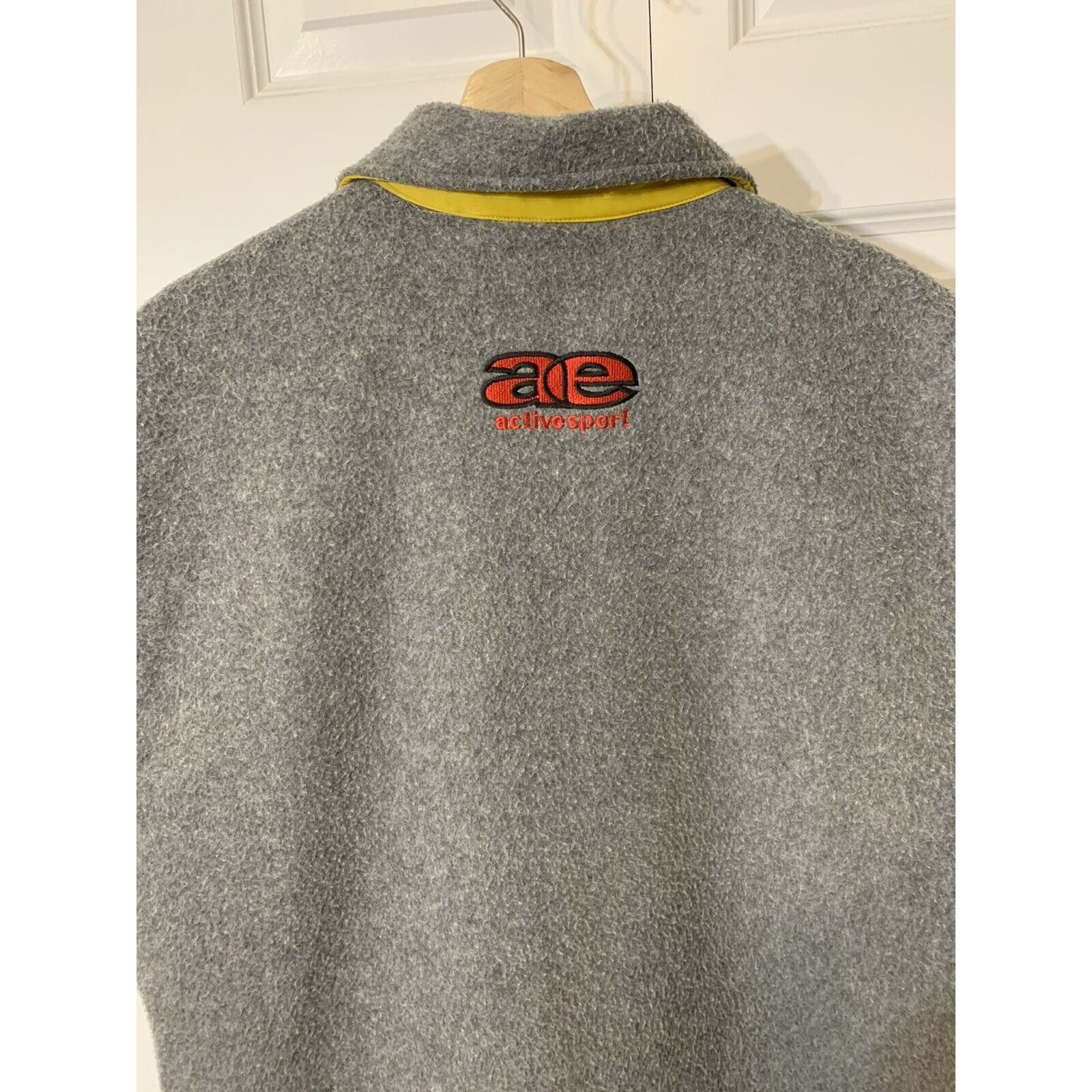 American Eagle Outfitters Vtg American Eagle AE Active Sport Fleece Vest w/ Quilted Li Size US XL / EU 56 / 4 - 8 Thumbnail