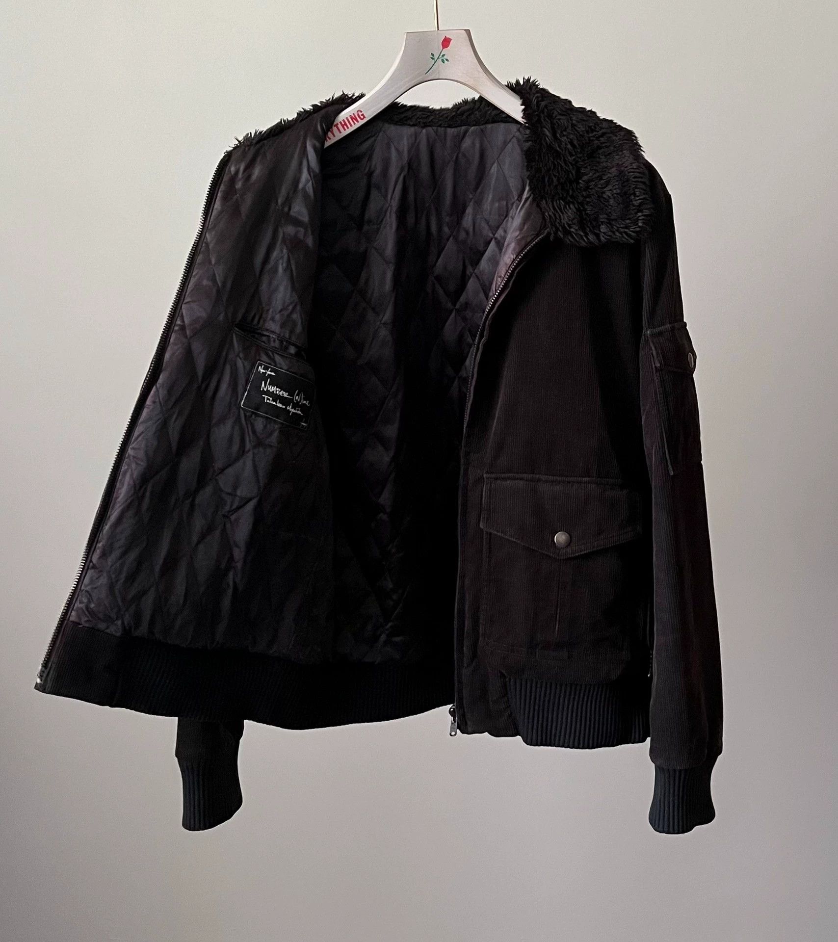 Number (N)ine Number (N)ine 04AW b10 Flight Jacket Size US M / EU 48-50 / 2 - 4 Thumbnail