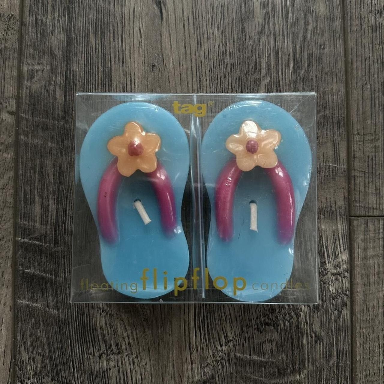 Vintage Rare Vintage Y2K 2000s Flip Flop Glam Cute Wax Bath Candle Size ONE SIZE - 4 Thumbnail