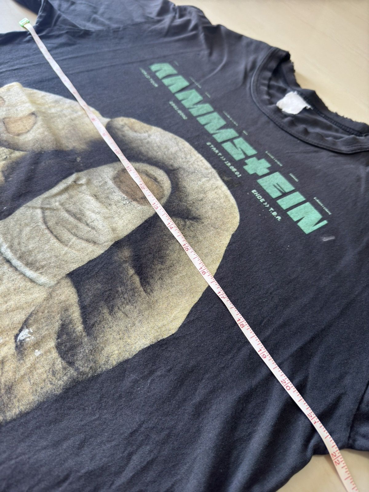 Band Tees × Vintage 2003 Rammstein World Tour 2001/2002 Mutter 00s Vintage Shirt Size US L / EU 52-54 / 3 - 10 Thumbnail
