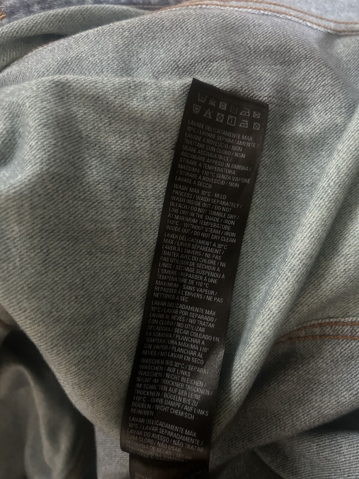 Balenciaga Balenciaga SS22 trompe l'oeil distressed denim Jacket Size US L / EU 52-54 / 3 - 13 Thumbnail