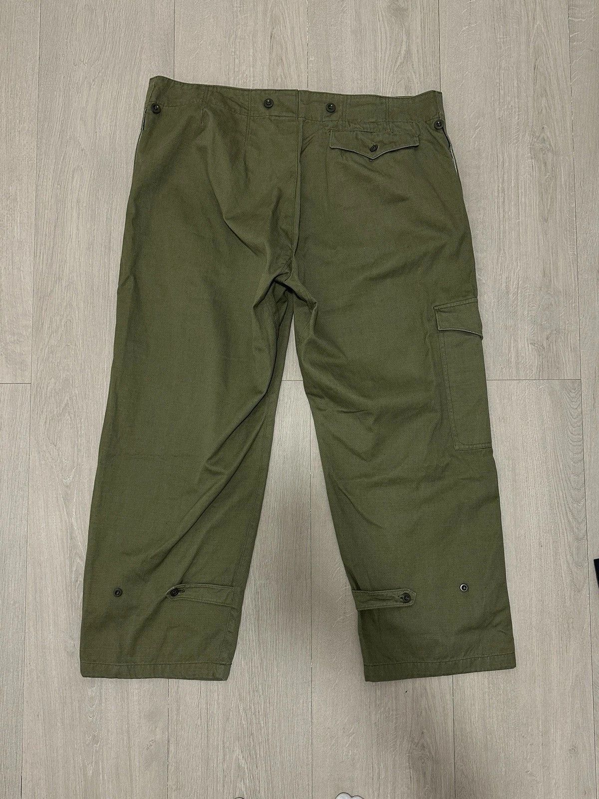 Vintage Vintage Army Militaria Pants Cut Japan Japanise Style Mens Size US 38 / EU 54 - 5 Thumbnail