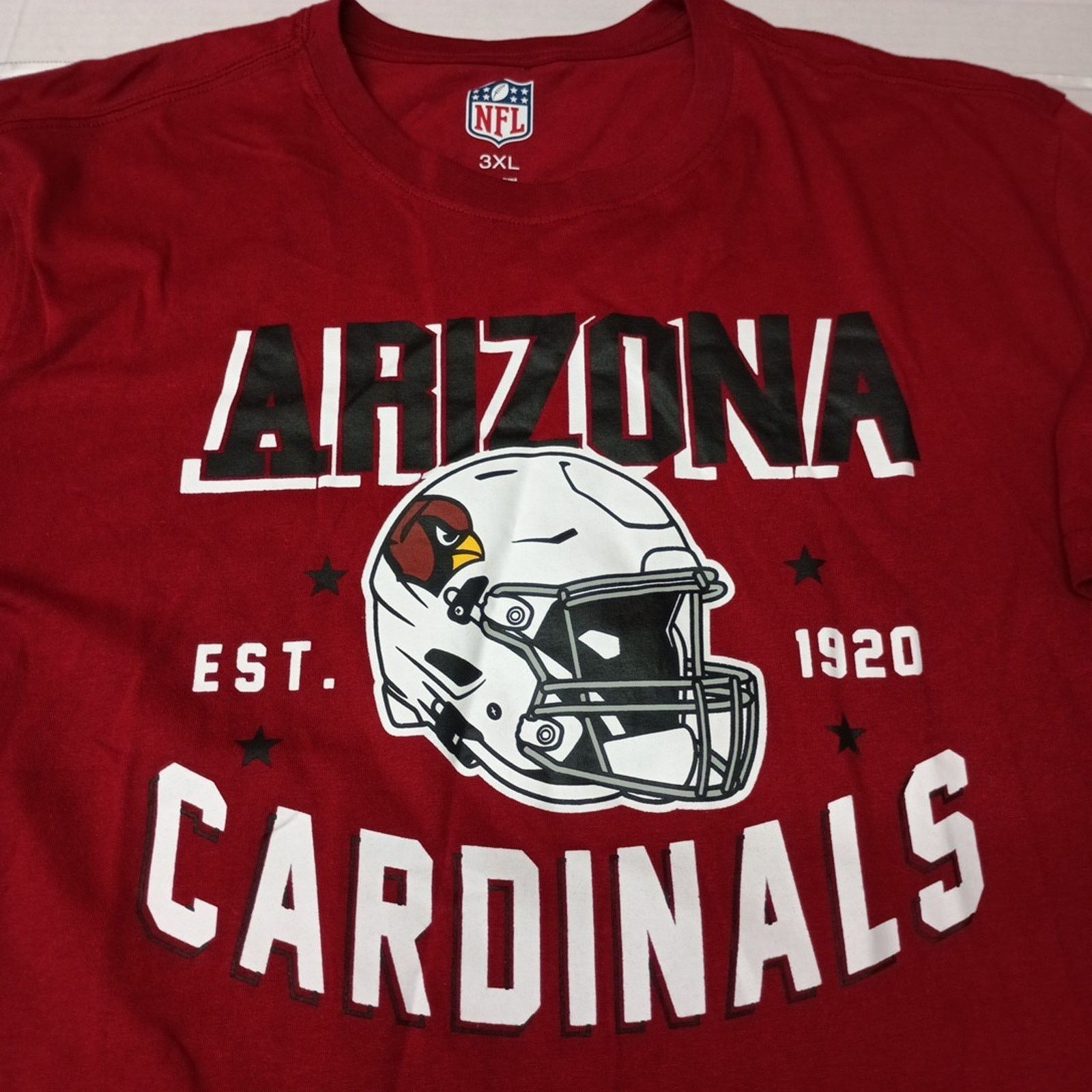 NFL Arizona Cardinals Est. 1920 T-Shirt Men's Size 3XL Red NFL Size US XXL / EU 58 / 5 - 2 Thumbnail
