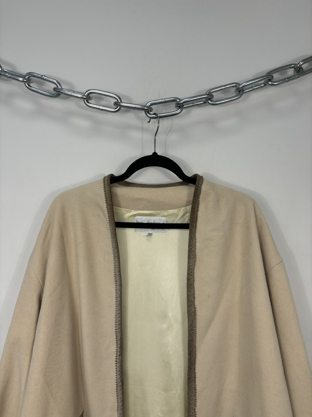 Byblos Byblos Italian Classic Women’s Luxury Wool Cashmere Jacket Size M / US 6-8 / IT 42-44 - 6 Thumbnail