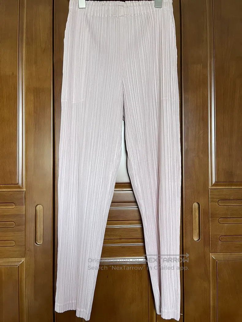 Issey Miyake Issey Miyake size:3 Pink Pants Size 31" - 2 Thumbnail