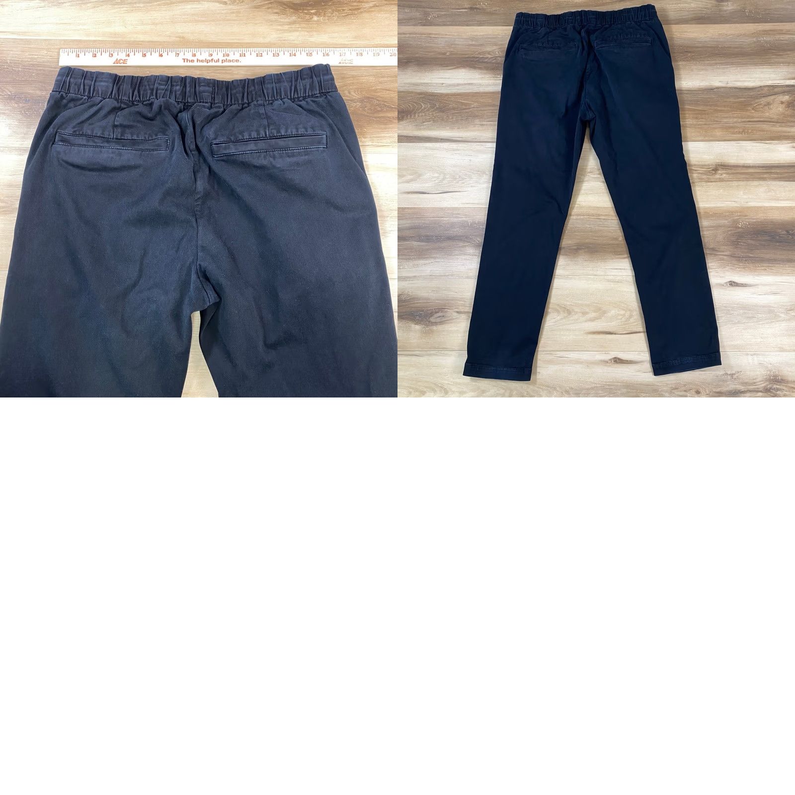 J Brand J Brand Mens Elastic Waist Drawstring Black Jogger Pants Size 32 Size US 32 / EU 48 - 8 Thumbnail
