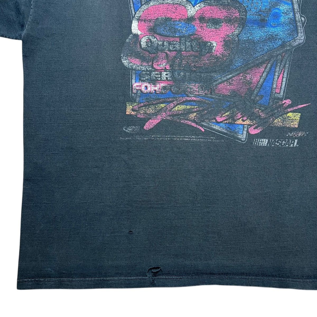 Chase Authentics × NASCAR × Vintage 1990s Nascar Dale Jarrett 88 The Winning Quality Graphic Tee Size US L / EU 52-54 / 3 - 12 Thumbnail