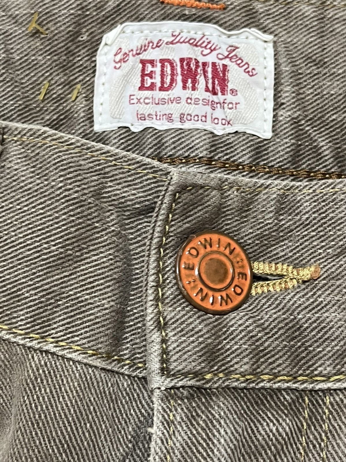 Edwin Vintage Edwin Exclusive Vintahg Straight Loose Denim Size US 30 / EU 46 - 9 Thumbnail