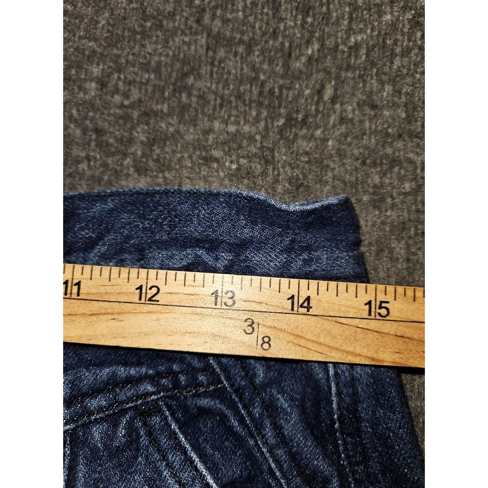 Vintage VINTAGE Ms Rocky Mountain Jeans Womens 13/14 Blue Denim High Rise Pleated 90s Size 34" / US 12 / IT 48 - 3 Thumbnail