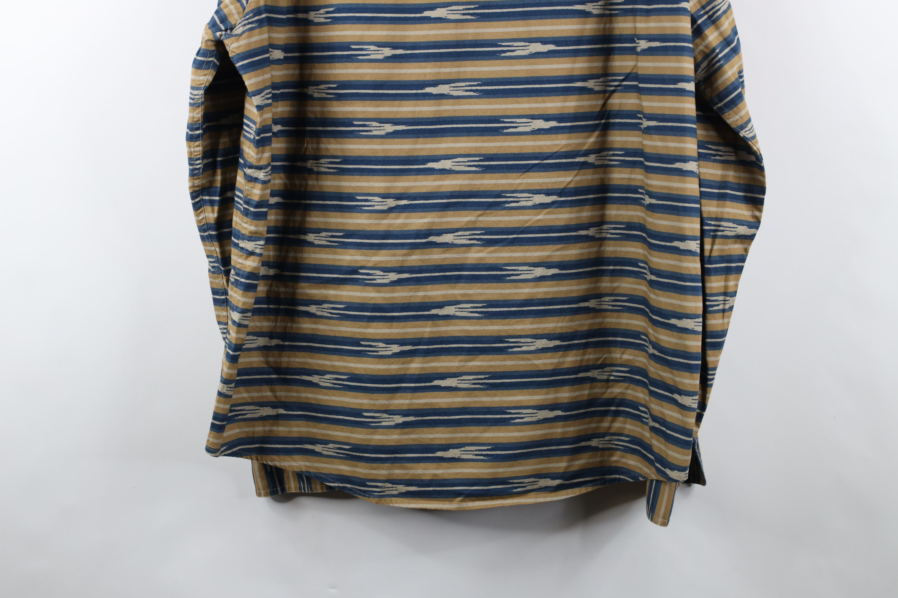 L.L. Bean × Vintage Vintage Y2K LL Bean Striped Collared Button Shirt Size US XL / EU 56 / 4 - 10 Thumbnail