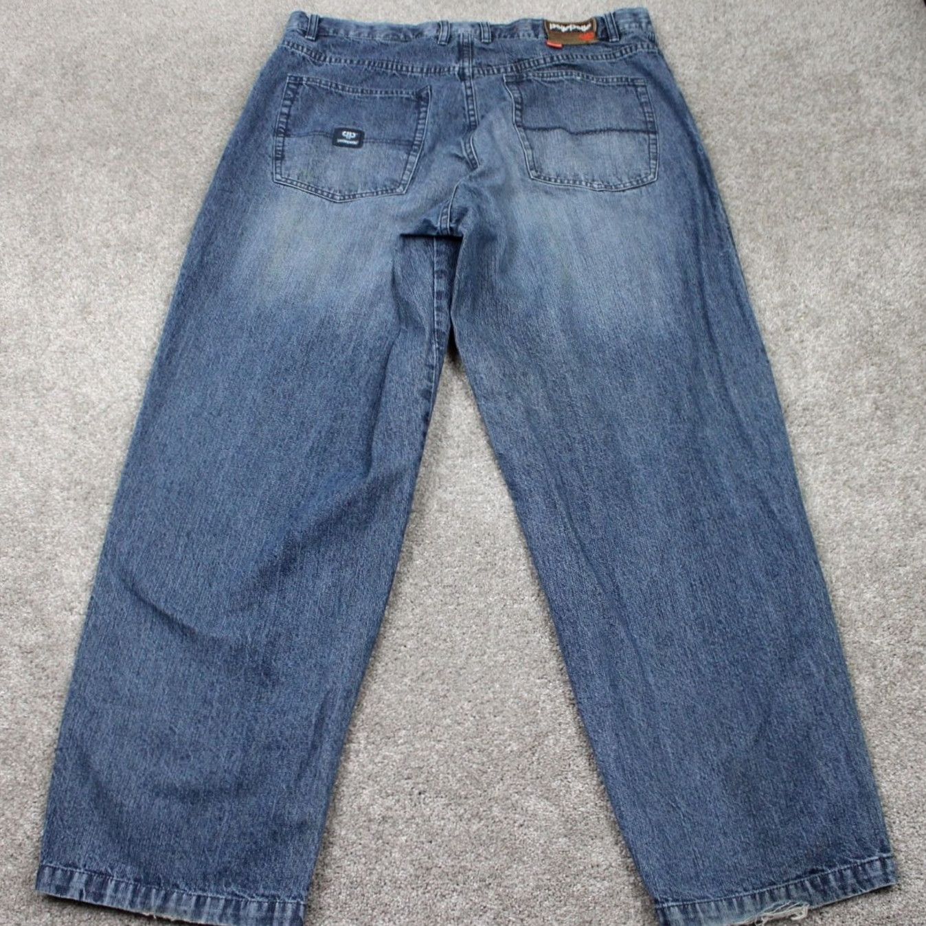 Pelle Pelle Pelle Pelle Jeans Mens 40x34 Blue Baggy Y2K 90s Vintage Hip Hop Straight Skater Jeans Mens Size US 40 / EU 56 - 6 Thumbnail