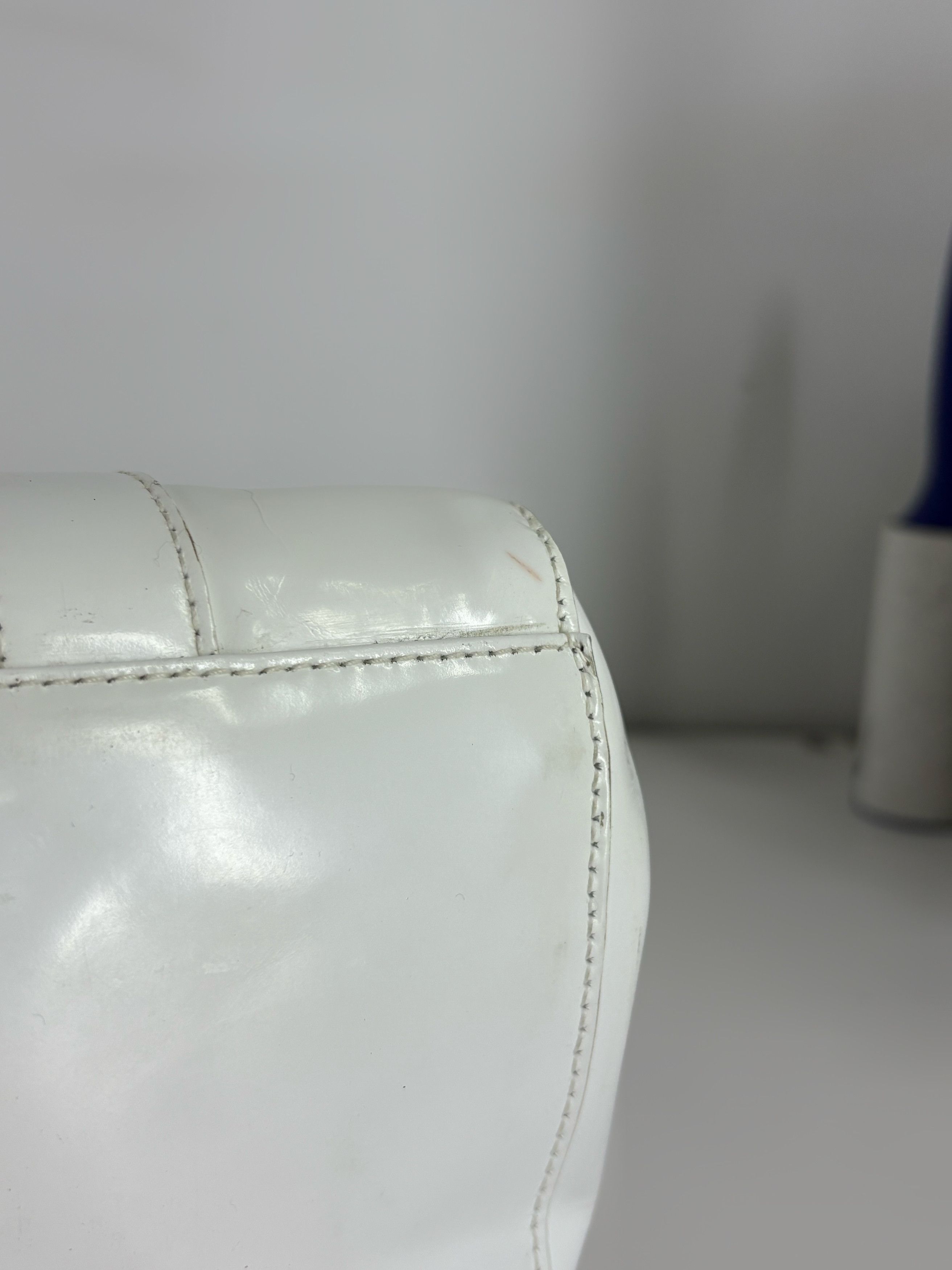 Mulberry Mulberry Bayswater White Leather Bag Size ONE SIZE - 13 Thumbnail