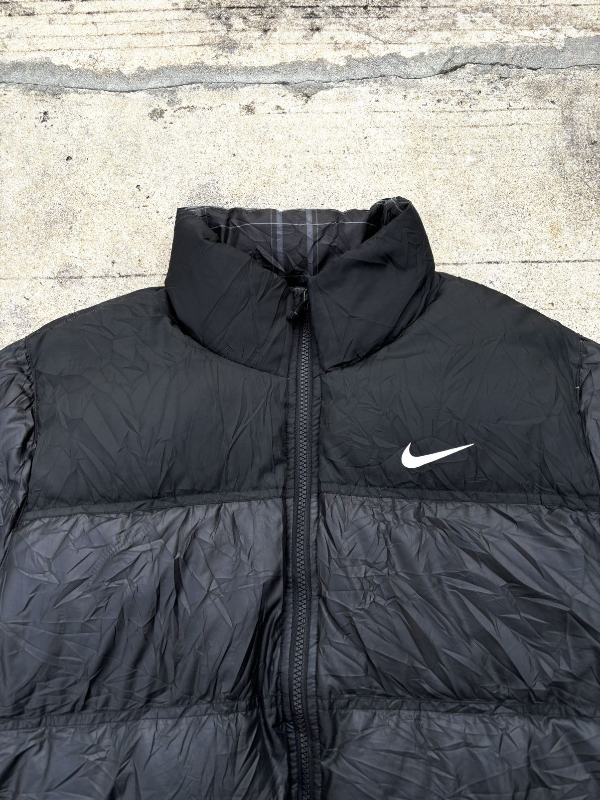 Nike Vintage Nike Puffer Jacket 2 in 1 Y2K Size US L / EU 52-54 / 3 - 3 Thumbnail