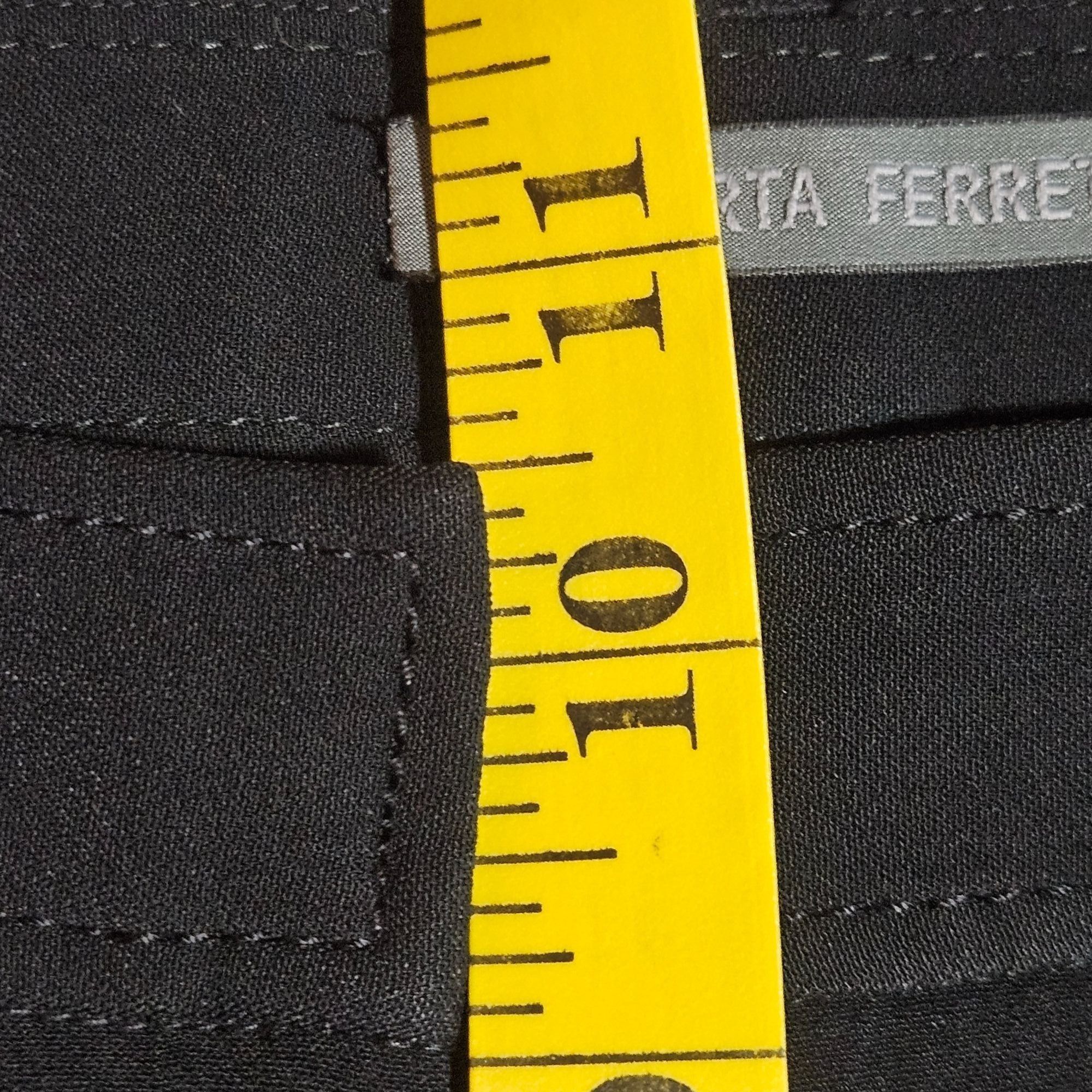 Alberta Ferretti Alberta Ferretti Black Pants Women 10 Business Court Elegant Size 32" / US 10 / IT 46 - 16 Thumbnail