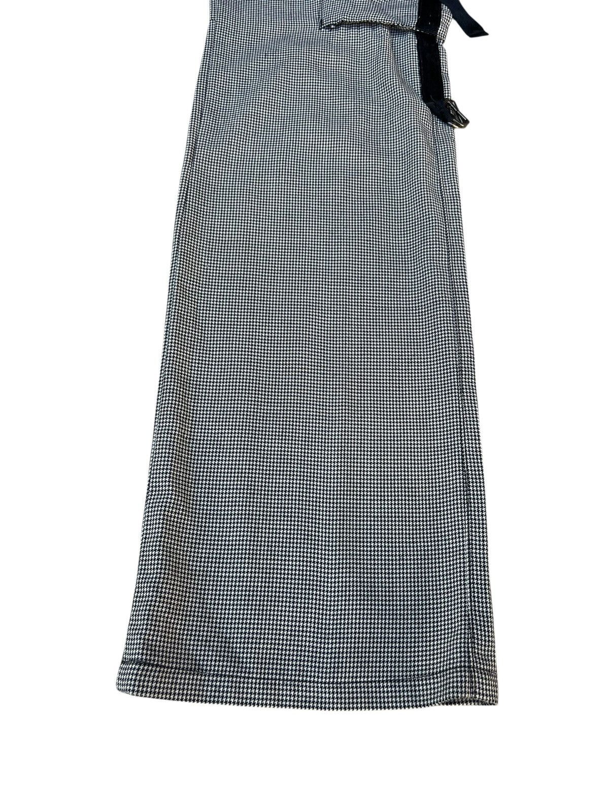 Nicole Club Nicole Hideaways Japan Houndstooth Cargo Flare Trouser Pant Size US 30 / EU 46 - 12 Thumbnail