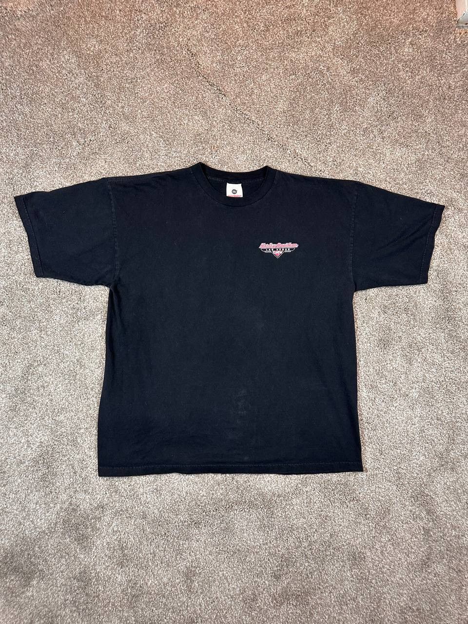 Harley Davidson Vtg 90s Harley Davidson Cafe Las Vegas T-Shirt Size US XXL / EU 58 / 5 - 2 Thumbnail