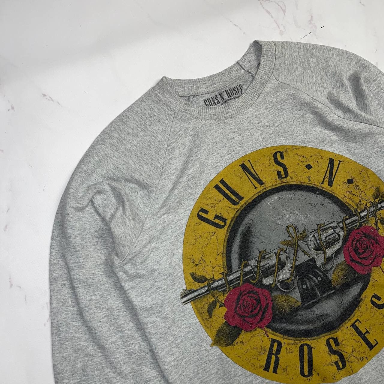 Vintage Guns N Roses Graphic Sweatshirt Long Sleeve Grey 2013 Sz M Size US M / EU 48-50 / 2 - 4 Thumbnail
