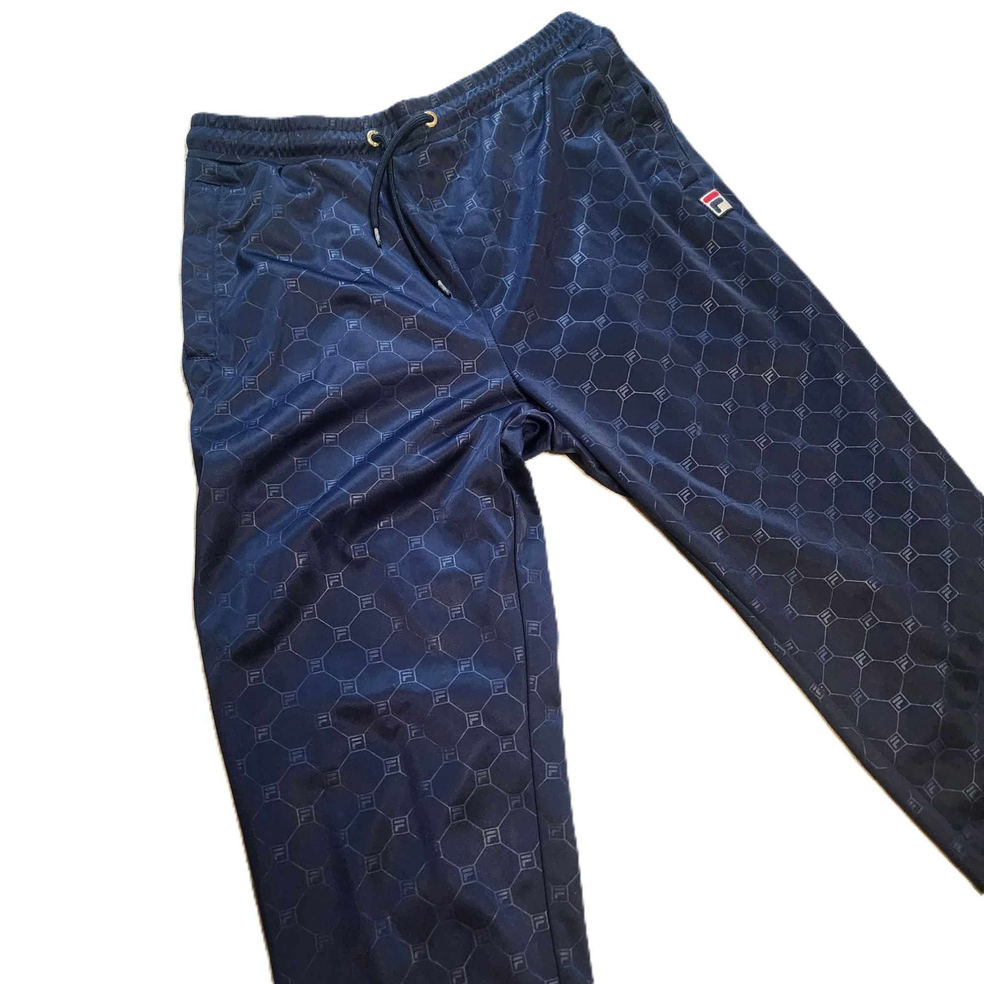 Fila Fila Monogram Navy Blue Tracksuit Size US M / EU 48-50 / 2 - 11 Thumbnail